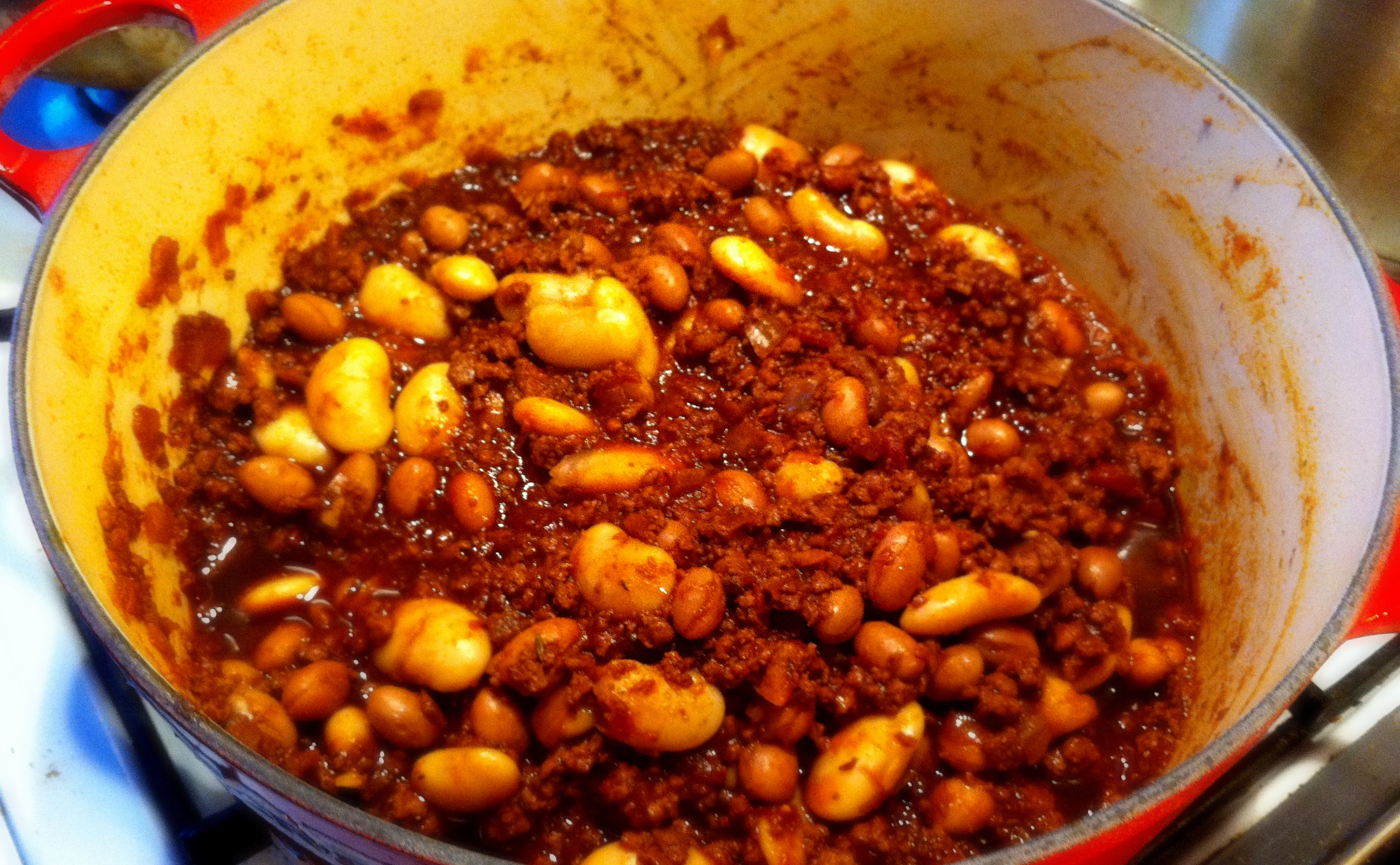 vegetarisk chiligryta recept