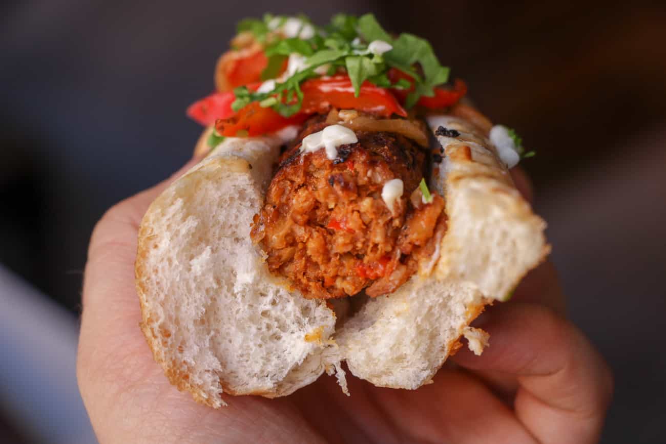 vegetarisk korv recept